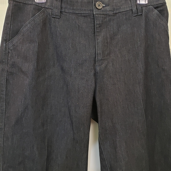 Lee, Sinfully Soft, NWOT, dress dark blue jeans, size 12 Medium - Picture 4 of 16
